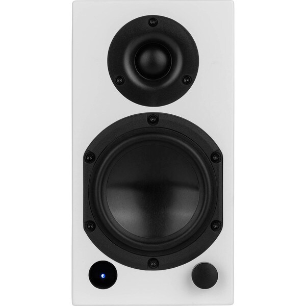 Main product image for Dayton Audio M4 Powered Monitor and Turntable Bundle White300-3662